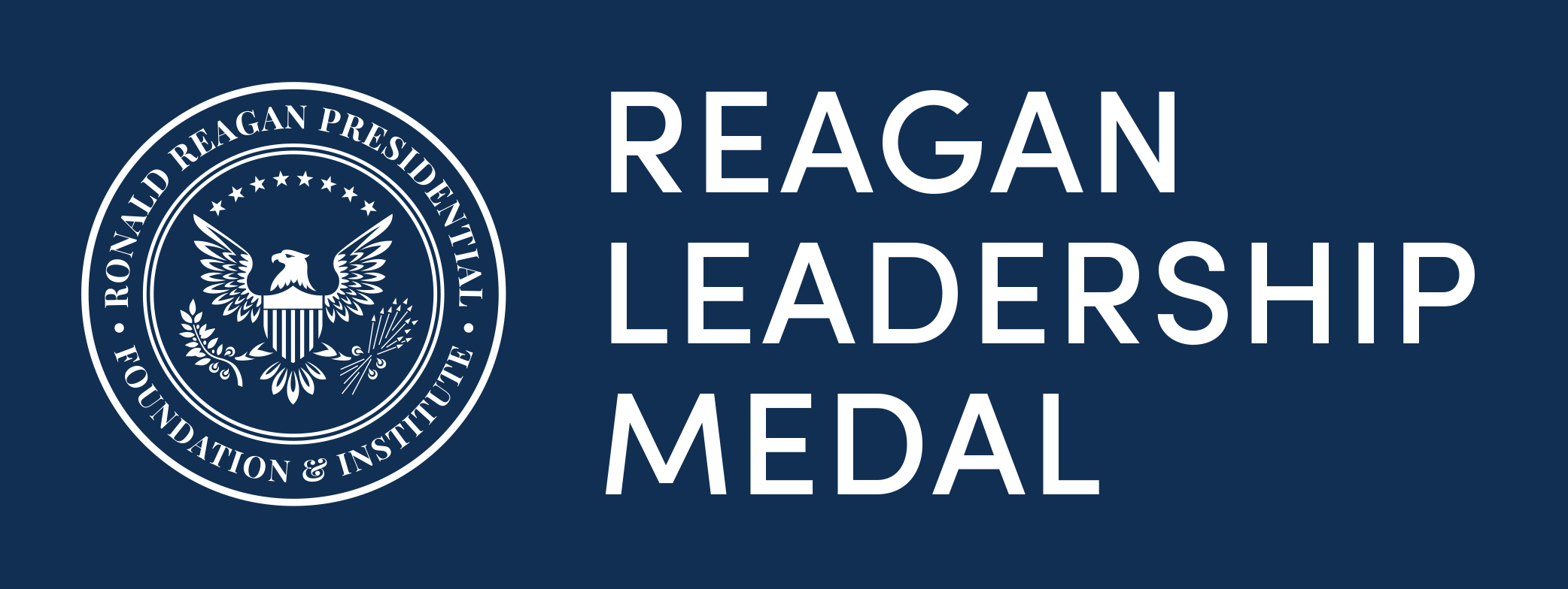 Reagan Leadership Medal 2022 Logo